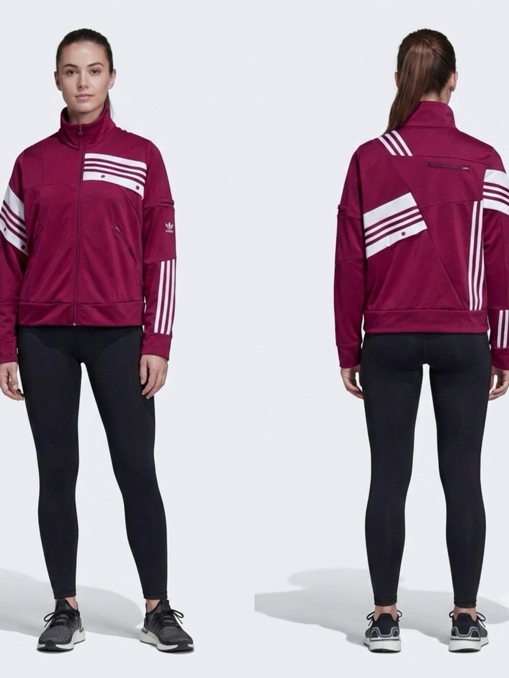 Adidas Originals x Daniëlle Cathari Magenta/Berry Track Jacket Plus Size 1X